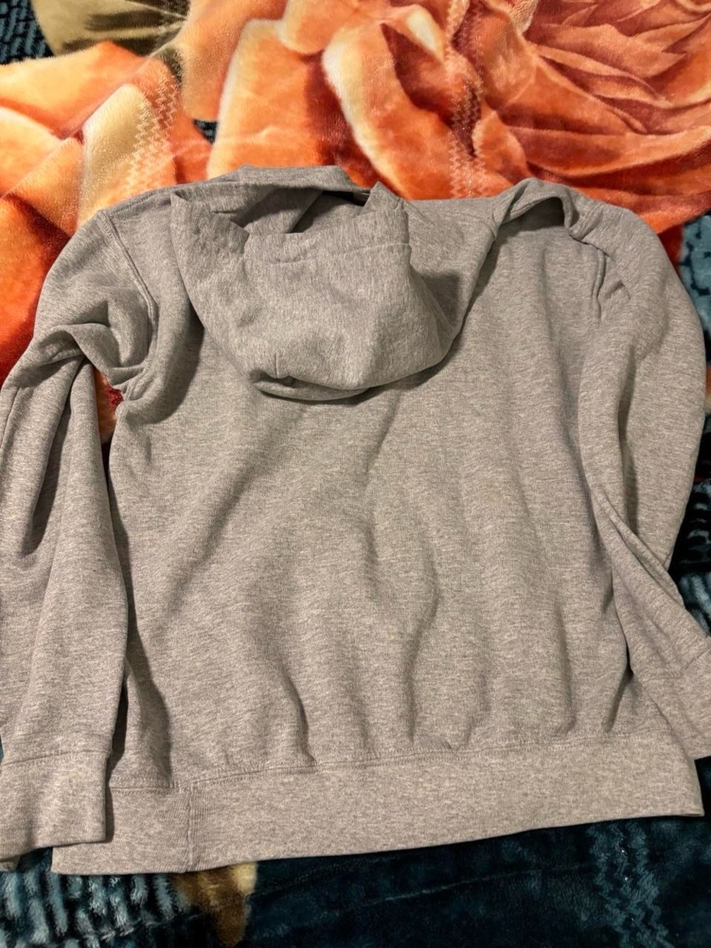 Women's Gray Hooded Sweater